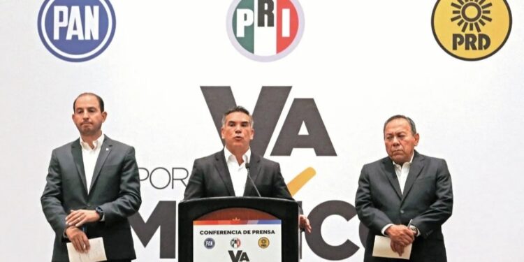 PAN y PRD mantienen suspensión de la alianza Va por México; PRI pide evitar ruptura