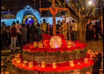 El Barrio de Xochimilco celebra el Día de Muertos