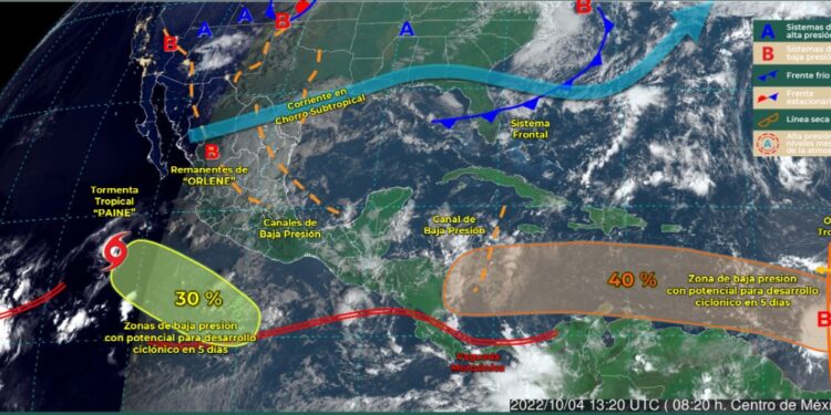 Disminuyen lluvias en Oaxaca; habrá chubascos ocasionales en las sierras Norte, Sur y el Papaloapan