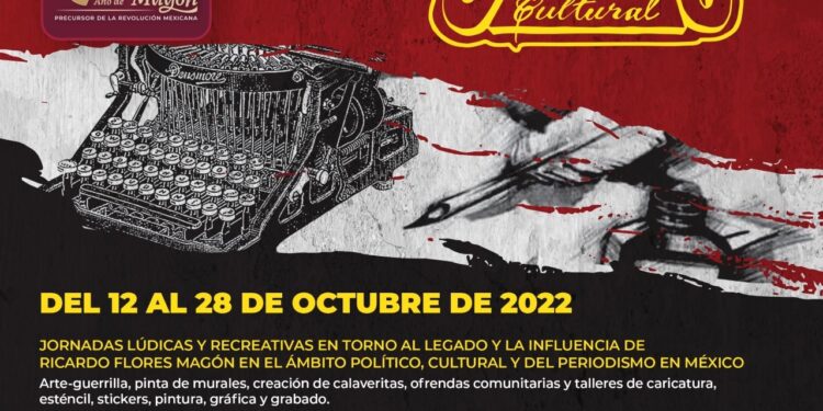 Cultura Comunitaria invita al ciclo magonista de Convites en honor a Ricardo Flores Magón