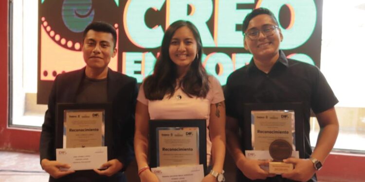 Por cuarta ocasión consecutiva, Sistema DIF Oaxaca reconoce y premia a ganadores del concurso “Te Creo en Corto”