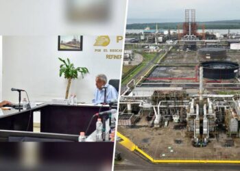 AMLO presume producción de petróleo de refinería Madero tras inversión millonaria