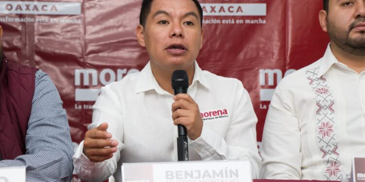 Oaxaca marchará con AMLO para celebrar 4 años de transformación y defender la democracia: Benjamín Viveros