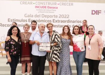 Encabeza Ivette Morán de Murat Gala del Deporte 2022; reconoció a lo más destacado del deporte oaxaqueño