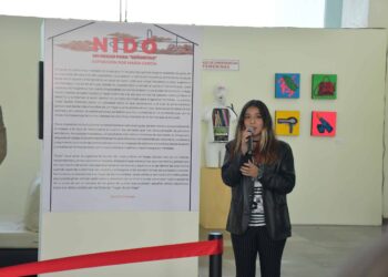 “Nido: un hogar para señoritas” exposición feminista, se presentó en el Congreso oaxaqueño