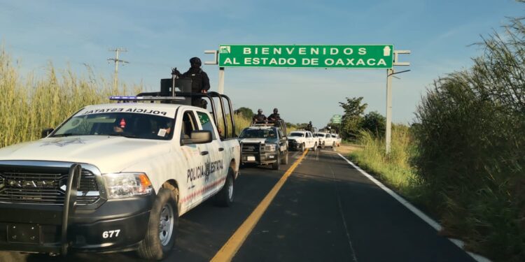 Refuerza SSPO acciones de seguridad entre Oaxaca y Guerrero