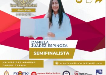 Alumna de Medicina Anáhuac Oaxaca destaca en el Tercer Premio Nacional al Mérito Estudiantil&nbsp;
