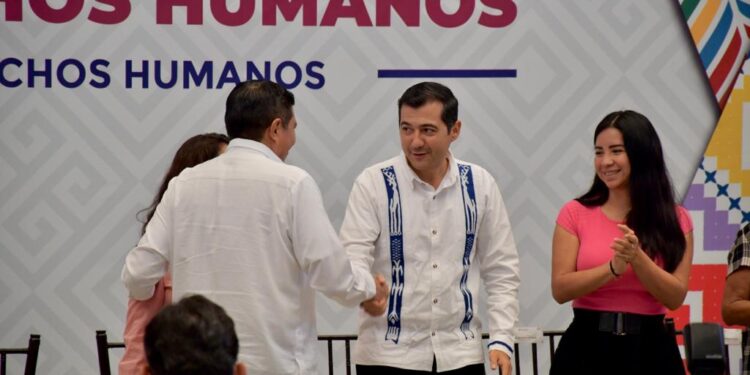 Acude presidente de la Jucopo a la presentación de la agenda sobre Derechos Humanos