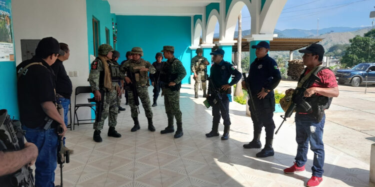 Despliegan Seguridad Pública y Sedena operativo para búsqueda de dos menores extraviados en San Pedro Atoyac en la Costa de Oaxaca