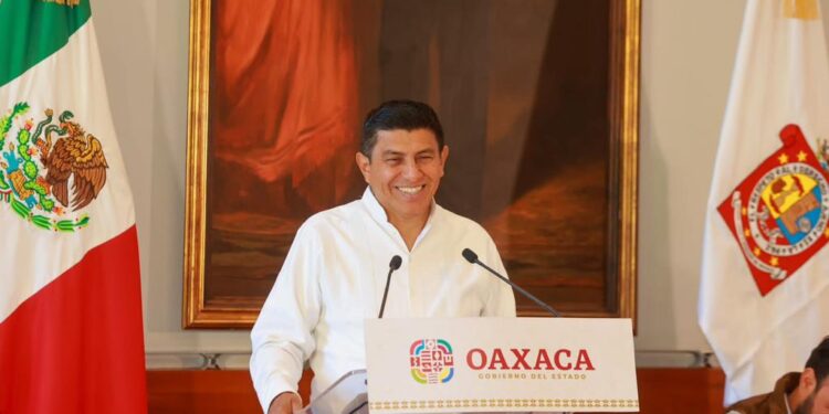 Expresa Gobernador de Oaxaca que habrá paz, justicia y respeto al pueblo