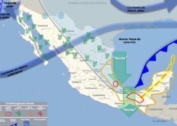 Informa Protección Civil que se mantendrán bajas las temperaturas y evento de norte en Oaxaca para este fin de semana