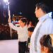Con el encendido del “Árbol de la Regeneración de la Esperanza”, las familias oaxaqueñas viven el espíritu navideño
