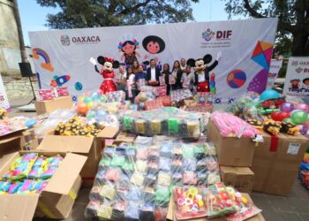 “Tangu Yú” por Oaxaca garantiza la alegría de miles de niñas y niños este 6 de enero