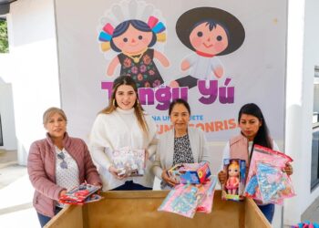 Busca DIF Oaxaca recabar diariamente un kilómetro de juguetes en el contenedor del Paseo Juárez “El Llano”