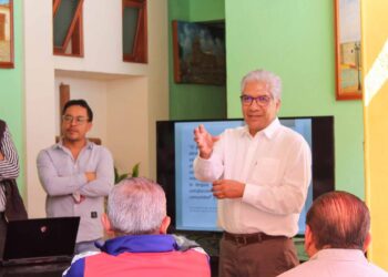 Atiende Sinfra planteamientos de mejoramiento urbano  del Barrio de Jalatlaco