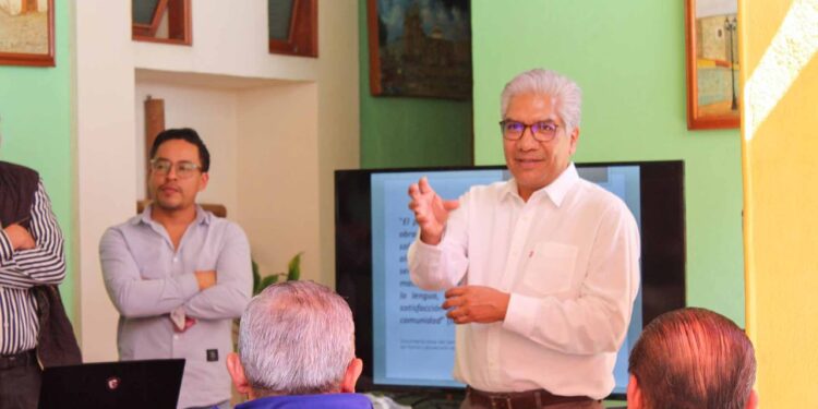 Atiende Sinfra planteamientos de mejoramiento urbano  del Barrio de Jalatlaco