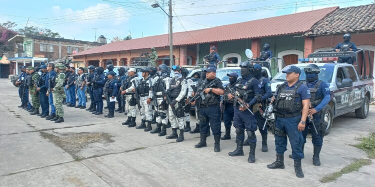 Despliega SSPC operativo estratégico interinstitucional de seguridad en la Cuenca del Papaloapan