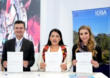 Fortalece Sectur Oaxaca la conectividad aérea en Fitur 2023