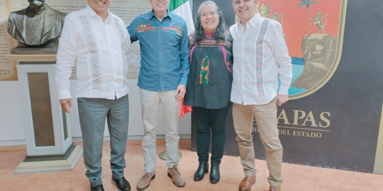 Congresistas y autoridades de Oaxaca visitan Chiapas para dar seguimiento a caso Chimalapas