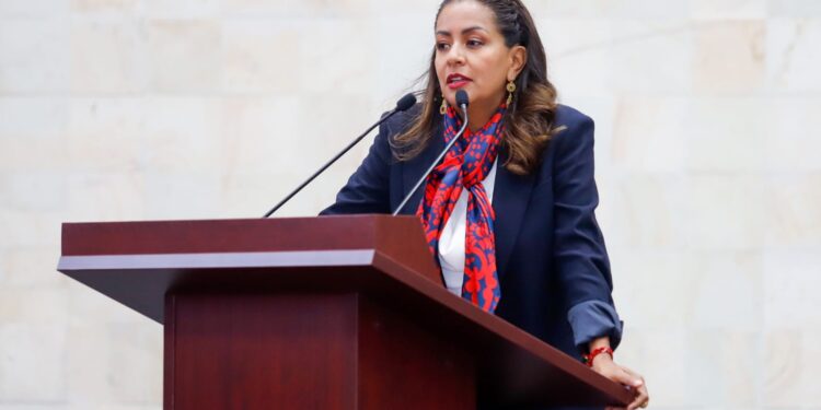 Presenta Mariana Benítez exhorto para&nbsp;regular la actuación policial y promover el uso de la fuerza con perspectiva de género