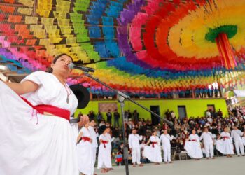 Vibra la Sierra de Juárez con «1era Guelaguetza Bdechj», Betaza 2023