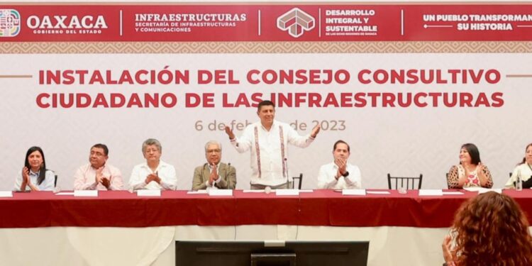 Instala Gobierno de Oaxaca Consejo Consultivo Ciudadano de las Infraestructuras