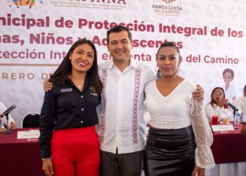 Participa el Diputado Luis Alfonso Silva Romo en instalación del sistema de protección de derechos de los menores de Santa Lucía del Camino