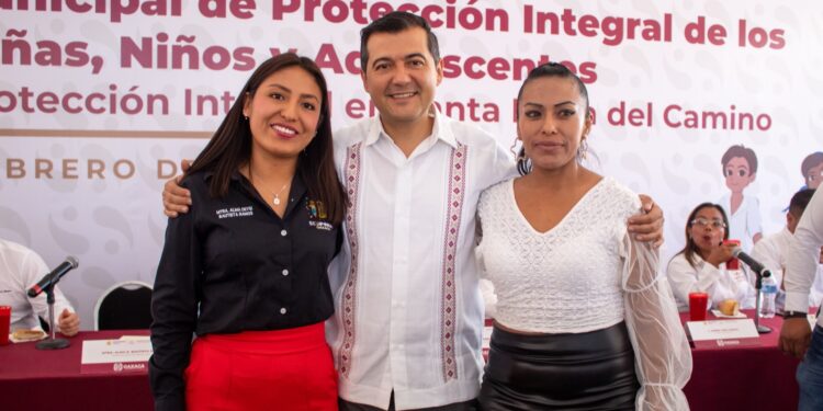 Participa el Diputado Luis Alfonso Silva Romo en instalación del sistema de protección de derechos de los menores de Santa Lucía del Camino