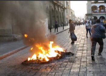 Rechaza IEEPO la violencia como forma de manifestación