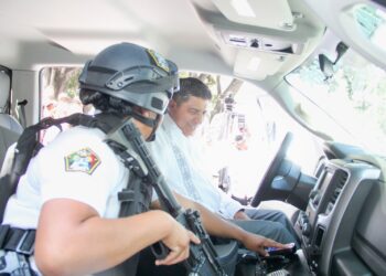 Suma 338 mdp la inversión para la seguridad pública en Oaxaca
