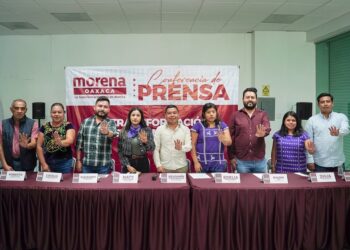 Organiza Morena actividades para el 8M y 100 días de gobierno en Oaxaca