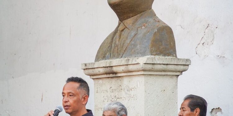 Rinden homenaje a la memoria de Álvaro Carrillo en su aniversario luctuoso número 54