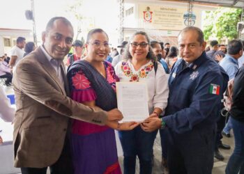 Avanza Oaxaca en Certificación Policial con la firma de convenios en la Mixteca