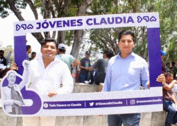 uventud oaxaqueña ve en Claudia Sheinbaum la continuidad de la 4T