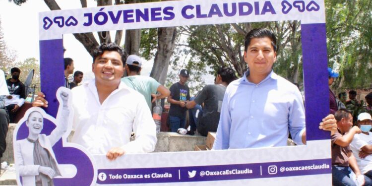 uventud oaxaqueña ve en Claudia Sheinbaum la continuidad de la 4T