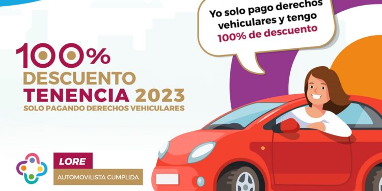 Obtén estímulos fiscales de 100% al pagar derechos vehiculares