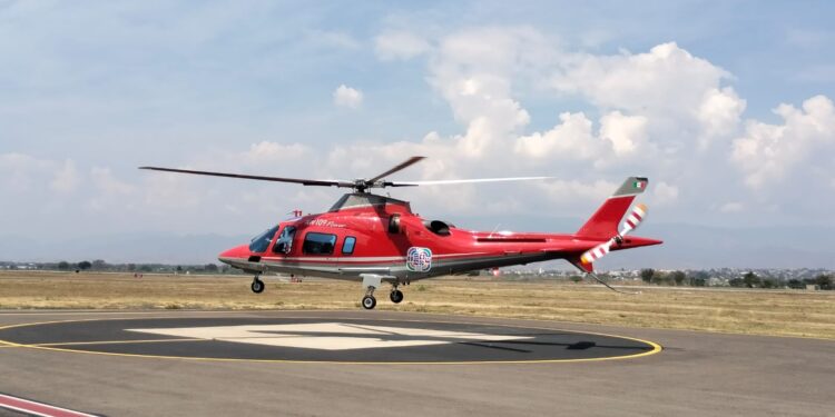 Aeronaves del Gobierno de Oaxaca cumplen acciones de tipo social