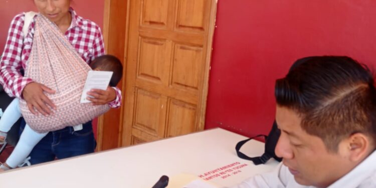 Inicia Registro Civil Jornada de registro de niñas y niños en municipios de muy alta marginación