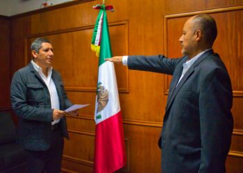 Fiscal General de Oaxaca, Bernardo Rodríguez Alamilla, nombra a Jaciel Salvador Vásquez Castro como Coordinador General de la AEI