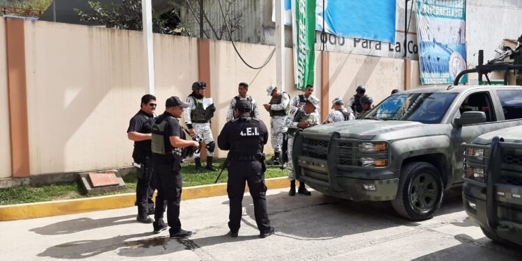 Despliegan Fiscalía de Oaxaca, Sedena, Guardia Nacional, Policía Estatal y Municipal “Operativo Huajuapan”