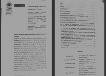 Declara TEEO a Presidente Municipal de Ocotlán de Morelos violentador  político
