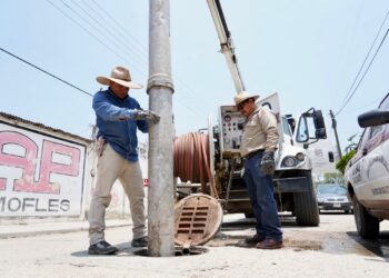 Continúa Soapa con acciones de desazolve en la capital oaxaqueña