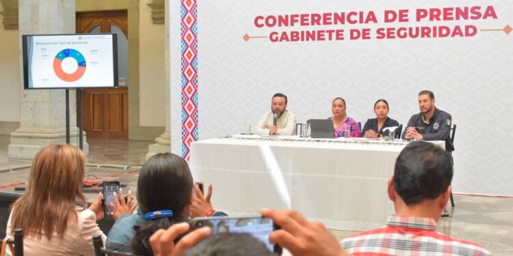 Se fortalece la gobernabilidad en Oaxaca; disminuyen bloqueos en 57.5%