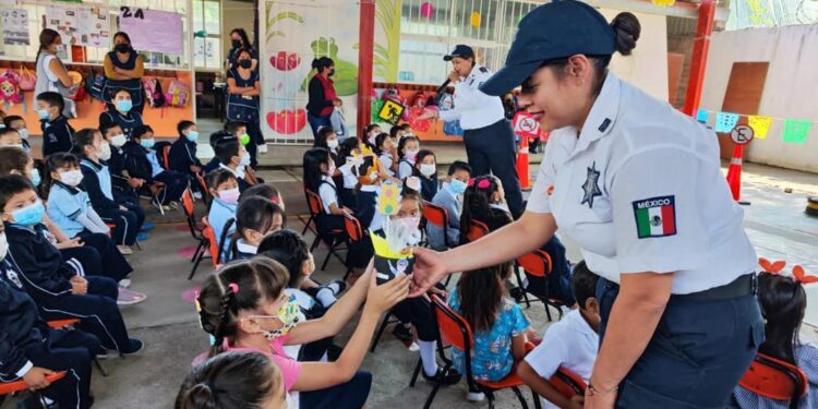 Niñez y juventud oaxaqueña se instruyen en educación vial