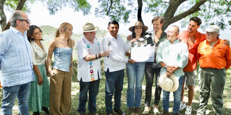 Inicia en Oaxaca grabaciones de telenovela que promoverá el mezcal