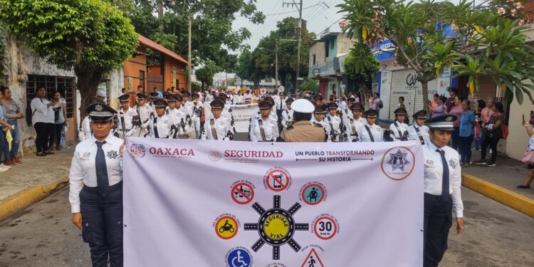 articipa niñez oaxaqueña en actividades por el Día Nacional de la Seguridad Vial en Tuxtepec