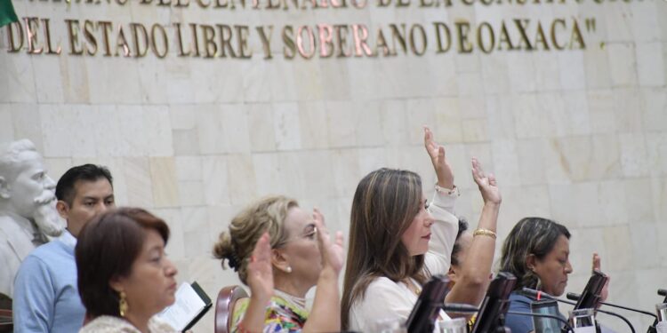 Clausura Diputación Permanente del Congreso de Oaxaca periodo de receso