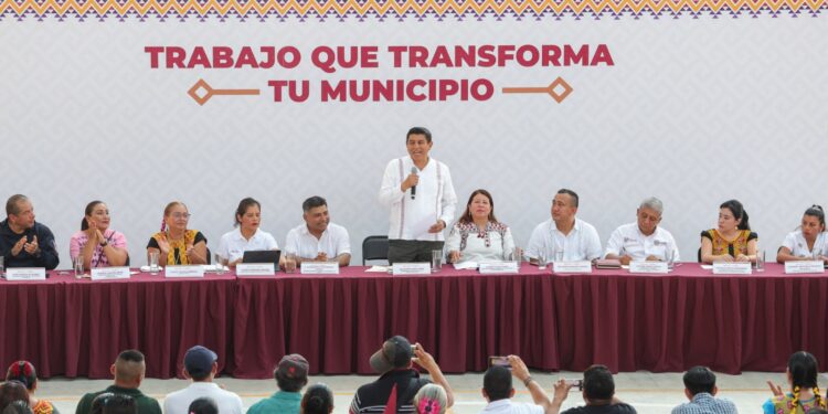 Gobierno de Salomón Jara impulsa el desarrollo de San Blas Atempa