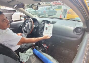 Realiza Semovi operativos para supervisar el servicio de taxis