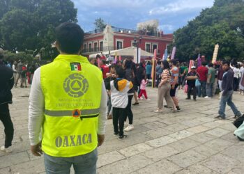 Equipo de Respuesta Inmediata de Protección Civil, presente en fiestas de Julio, mes de la Guelaguetza 2023
